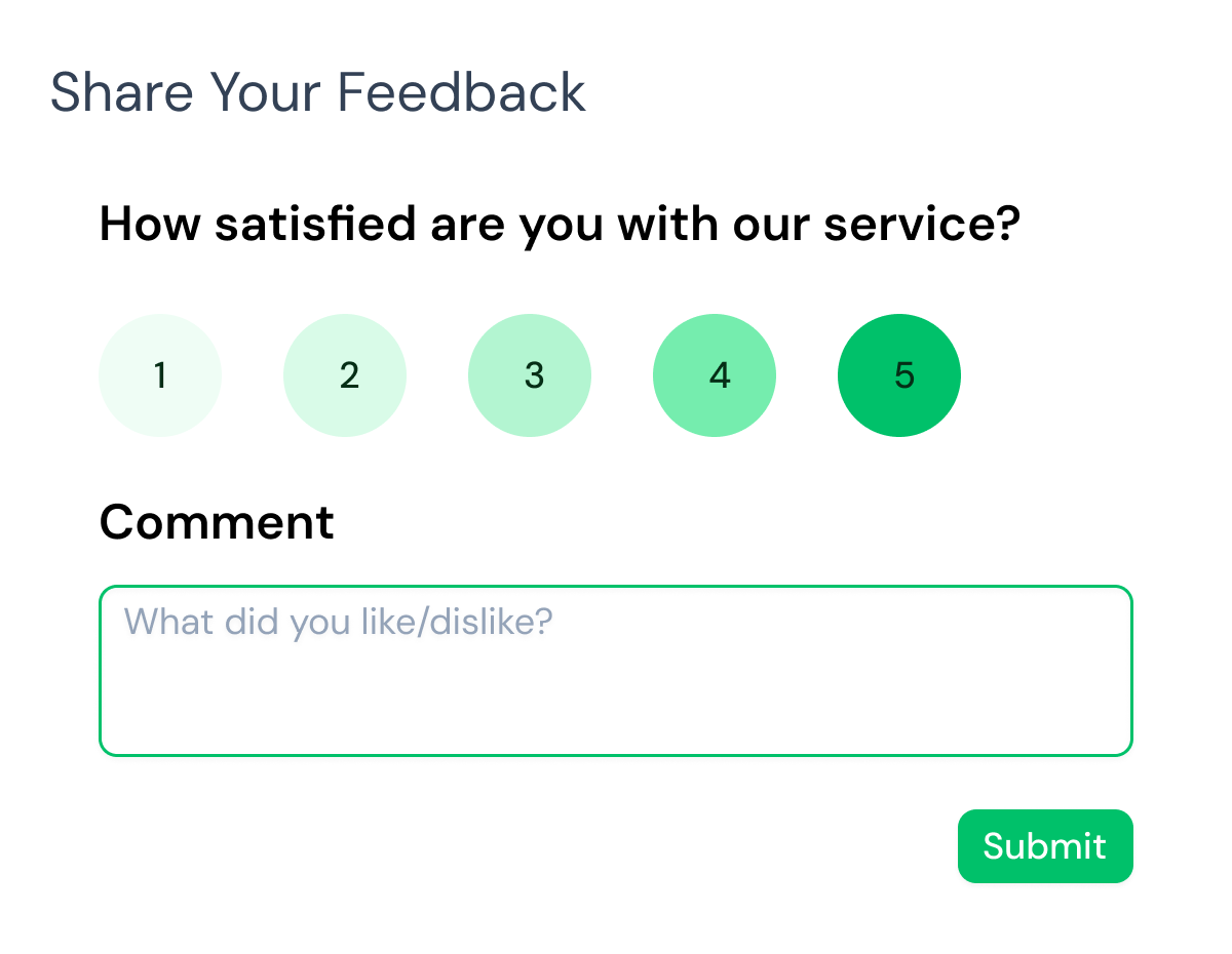 Customer Feedback System